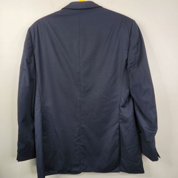 Ermenegildo Zegna Mens 3 Button Double Vented Wool Sport Coat Blazer 40R - Picture 2 of 7